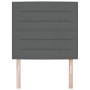 Cabecero Diseño de Líneas Gris Oscuro 90 cm Tela von , Kopf- und Fußteile - Ref: Foro24-3337671, Preis: 66,28 €, Rabatt: %