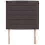 Cabecero diseño Lines marrón oscuro 90 cm tela von , Kopf- und Fußteile - Ref: Foro24-3337673, Preis: 66,28 €, Rabatt: %