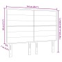 cabecero diseño líneas azul 140 cm tela von , Kopf- und Fußteile - Ref: Foro24-3337690, Preis: 108,92 €, Rabatt: %