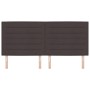 Cabecero Diseño de Líneas Marrón Oscuro 200 cm Tela von , Kopf- und Fußteile - Ref: Foro24-3337708, Preis: 131,37 €, Rabatt: %