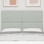 Cabecero con Botones de Cristal y Diseño Tufted Gris Claro 160 cm Terciopelo by , Headboards and footboards - Ref: Foro24-333...
