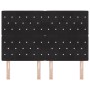 cabecero con Botón de Cristal Acolchado Negro 160 cm Terciopelo by , Headboards and footboards - Ref: Foro24-3337766, Price: ...