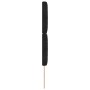 cabecero con Botón de Cristal Acolchado Negro 160 cm Terciopelo by , Headboards and footboards - Ref: Foro24-3337766, Price: ...