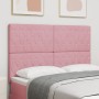 Cabecero con Botón de Cristal Tufted Rosa 160 cm Terciopelo by , Headboards and footboards - Ref: Foro24-3337769, Price: 129,...
