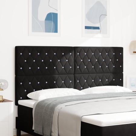 Cabecero con Botones de Cristal Acolchados Negros 180 cm Terciopelo | Foro24.es | Tu tienda online para hogar, jardín y más Foro24.es