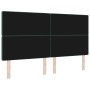 Cabecero con Botón de Cristal Acolchado Verde Oscuro 180 cm Terciopelo by , Headboards and footboards - Ref: Foro24-3337773, ...