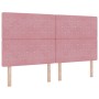 Cabecero con Botones de Cristal Acolchado Rosa 180 cm Terciopelo by , Headboards and footboards - Ref: Foro24-3337775, Price:...