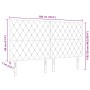 Cabecero con Botones de Cristal Acolchado Rosa 180 cm Terciopelo by , Headboards and footboards - Ref: Foro24-3337775, Price:...