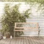 Solid spruce wood garden bench 122 cm by vidaXL, garden benches - Ref: Foro24-317118, Price: 88,75 €, Discount: %