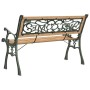Gartenbank massiv Fichtenholz 122 cm von vidaXL, Gartenbänke - Ref: Foro24-317118, Preis: 90,37 €, Rabatt: %