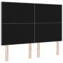 Cabecero de cama con botones capitoné tela gris oscuro 140 cm by , Headboards and footboards - Ref: Foro24-3337822, Price: 10...