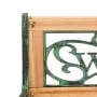 Solid spruce wood garden bench 122 cm by vidaXL, garden benches - Ref: Foro24-317118, Price: 88,75 €, Discount: %