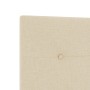 Cabecero de cama con botones capitoné tela crema 160 cm | Foro24.es | Tu tienda online para hogar, jardín y más Foro24.es