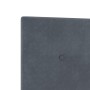 Cabecero de cama botones capitoné terciopelo gris oscuro 160 cm | Foro24.es | Tu tienda online para hogar, jardín y más Foro24.es