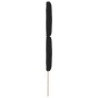 Cabecero Diseño de Bloques de Diamante Negro 80 cm Tela, Cabecero Diseño de Bloques de Diamante Negro 160 cm Tela by , Headbo...