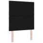Cabecero Diseño de Bloques de Diamante Negro 80 cm Tela, Cabecero Diseño de Bloques de Diamante Negro 160 cm Tela by , Headbo...