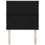 Cabecero Diseño Diamante Negro 100 cm Tela, Cabecero Diseño Diamante Negro 200 cm Tela von , Kopf- und Fußteile - Ref: Foro24...