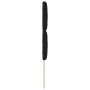 Cabecero Diseño Diamante Negro 100 cm Tela, Cabecero Diseño Diamante Negro 200 cm Tela von , Kopf- und Fußteile - Ref: Foro24...