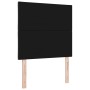 Cabecero Diseño Diamante Negro 100 cm Tela, Cabecero Diseño Diamante Negro 200 cm Tela von , Kopf- und Fußteile - Ref: Foro24...
