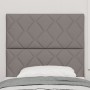 Cabecero Diseño de Bloques de Diamante Taupe 100 cm Tela, Cabecero Diseño de Bloques de Diamante Taupe 200 cm Tela by , Headb...
