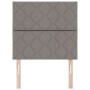 Cabecero Diseño de Bloques de Diamante Taupe 100 cm Tela, Cabecero Diseño de Bloques de Diamante Taupe 200 cm Tela by , Headb...