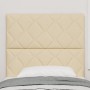 Cabecera  Diseño de Bloques de Diamante Crema 100 cm Tela, Cabecera  Diseño de Bloques de Diamante Crema 200 cm Tela | Foro24.es | Tu tienda online para hogar, jardín y más Foro24.es
