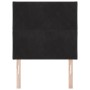 cabecero Diseño de Bloques de Diamante Negro 100 cm Terciopelo, cabecero Diseño de Bloques de Diamante Negro 200 cm Terciopel...