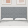 Cabecero Diseño de Bloques de Diamante Gris Claro 140 cm Tela by , Headboards and footboards - Ref: Foro24-3337912, Price: 11...