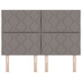 Cabecero Diseño de Bloques de Diamante Taupe 160 cm Tela | Foro24.es | Tu tienda online para hogar, jardín y más Foro24.es