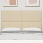Cabecero Diseño de rombos Crema 160 cm Tela by , Headboards and footboards - Ref: Foro24-3337930, Price: 118,29 €, Discount: %