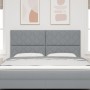 Cabecero Diseño de Bloques de Diamante Gris Claro 180 cm Tela by , Headboards and footboards - Ref: Foro24-3337938, Price: 12...