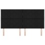 Cabecero Diseño de Bloques de Diamante Negro 180 cm Tela by , Headboards and footboards - Ref: Foro24-3337940, Price: 128,07 ...