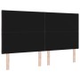 Cabecero Diseño de Bloques de Diamante Marrón Oscuro 180 cm Tela by , Headboards and footboards - Ref: Foro24-3337941, Price:...