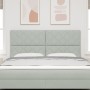 Cabecero Diseño de Bloques de Diamante Gris Claro 180 cm Terciopelo | Foro24.es | Tu tienda online para hogar, jardín y más Foro24.es