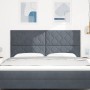 Cabecero Diseño de Bloques Diamond Gris Oscuro 180 cm Terciopelo by , Headboards and footboards - Ref: Foro24-3337946, Price:...