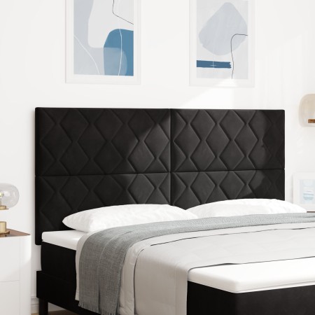Cabecero Diseño de Bloques de Diamante Negro 180 cm Terciopelo | Foro24.es | Tu tienda online para hogar, jardín y más Foro24.es