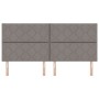 Cabecero Diseño de Bloques de Diamante Taupe 200 cm Tela | Foro24.es | Tu tienda online para hogar, jardín y más Foro24.es