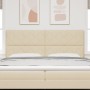Cabecero diseño bloques de diamante crema 200 cm tela | Foro24.es | Tu tienda online para hogar, jardín y más Foro24.es