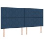 Cabecero Diseño de Bloques de Diamante Azul 200 cm Tela by , Headboards and footboards - Ref: Foro24-3337957, Price: 136,31 €...