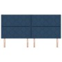 Cabecero Diseño de Bloques de Diamante Azul 200 cm Tela by , Headboards and footboards - Ref: Foro24-3337957, Price: 136,31 €...