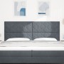 Cabecero Diseño de Bloques de Diamante Gris Oscuro 200 cm Terciopelo | Foro24.es | Tu tienda online para hogar, jardín y más Foro24.es