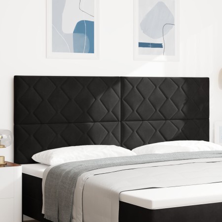 Cabecero Diseño de Bloques de Diamante Negro 200 cm Terciopelo | Foro24.es | Tu tienda online para hogar, jardín y más Foro24.es