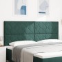 Cabecero Diseño de Bloques de Diamante Verde Oscuro 200 cm Terciopelo | Foro24.es | Tu tienda online para hogar, jardín y más Foro24.es