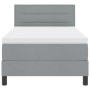 Cama de caja con colchón gris claro 80x200 cm tela. | Foro24.es | Tu tienda online para hogar, jardín y más Foro24.es