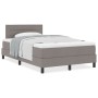 Cama Box Spring con Colchón Taupe 120x190 cm Tela | Foro24.es | Tu tienda online para hogar, jardín y más Foro24.es
