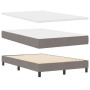 Cama Box Spring con Colchón Taupe 120x190 cm Tela | Foro24.es | Tu tienda online para hogar, jardín y más Foro24.es