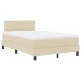 Cama con Resorte y Colchón color Crema 120x190 cm Tela | Foro24.es | Tu tienda online para hogar, jardín y más Foro24.es