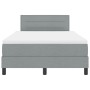 Cama con Somier con Colchón Gris Claro 120x200 cm Tela | Foro24.es | Tu tienda online para hogar, jardín y más Foro24.es