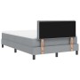 Cama con Somier con Colchón Gris Claro 120x200 cm Tela | Foro24.es | Tu tienda online para hogar, jardín y más Foro24.es