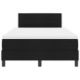 Cama con Box Spring y colchón negra 120x200 cm Tela by , Beds and slatted bases - Ref: Foro24-3338603, Price: 398,74 €, Disco...